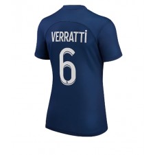 Paris Saint-Germain Marco Verratti #6 Hjemmedrakt Kvinner 2022-23 Kortermet